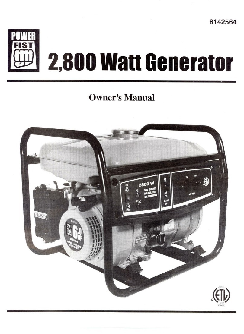 Power Fist 8142564 User manual