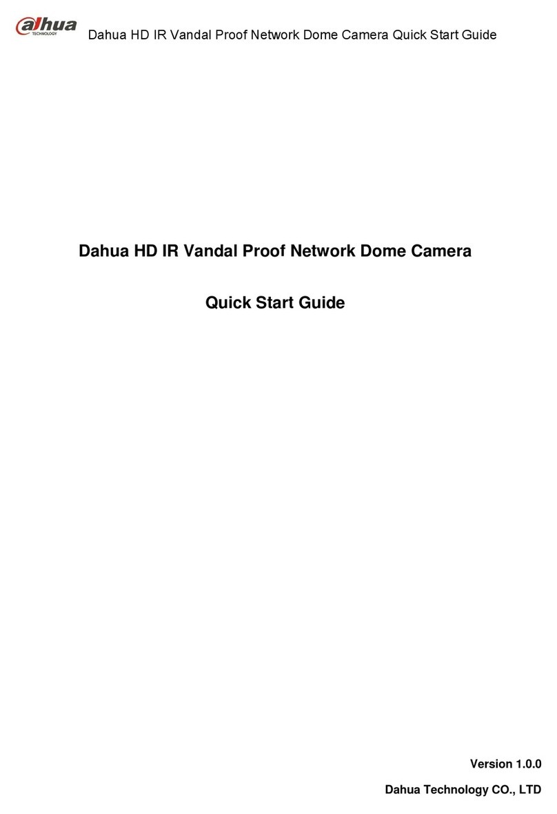 Dahua F Series User manual