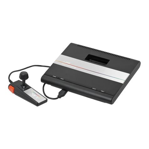 Atari 7800 ProSystem User manual Atari 7800 ProSystem User manual