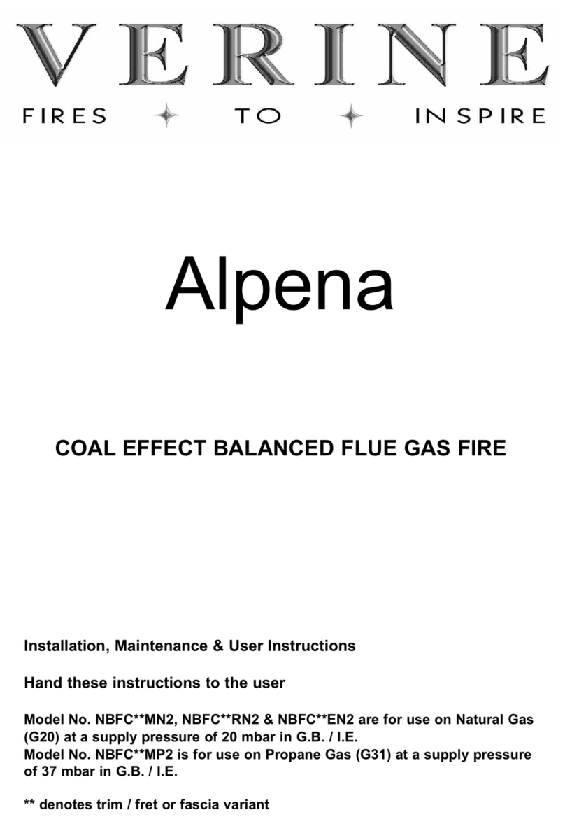 Verine Alpena NBFC**MN2 Installation, maintenance & user instructions