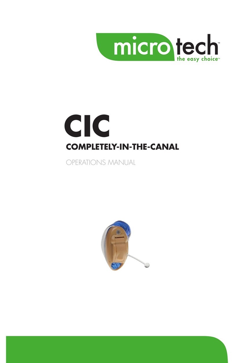 Microtech Radius CIC Operation manual