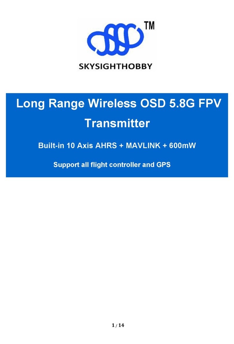 Skysighthobby Sky-S60 user manual