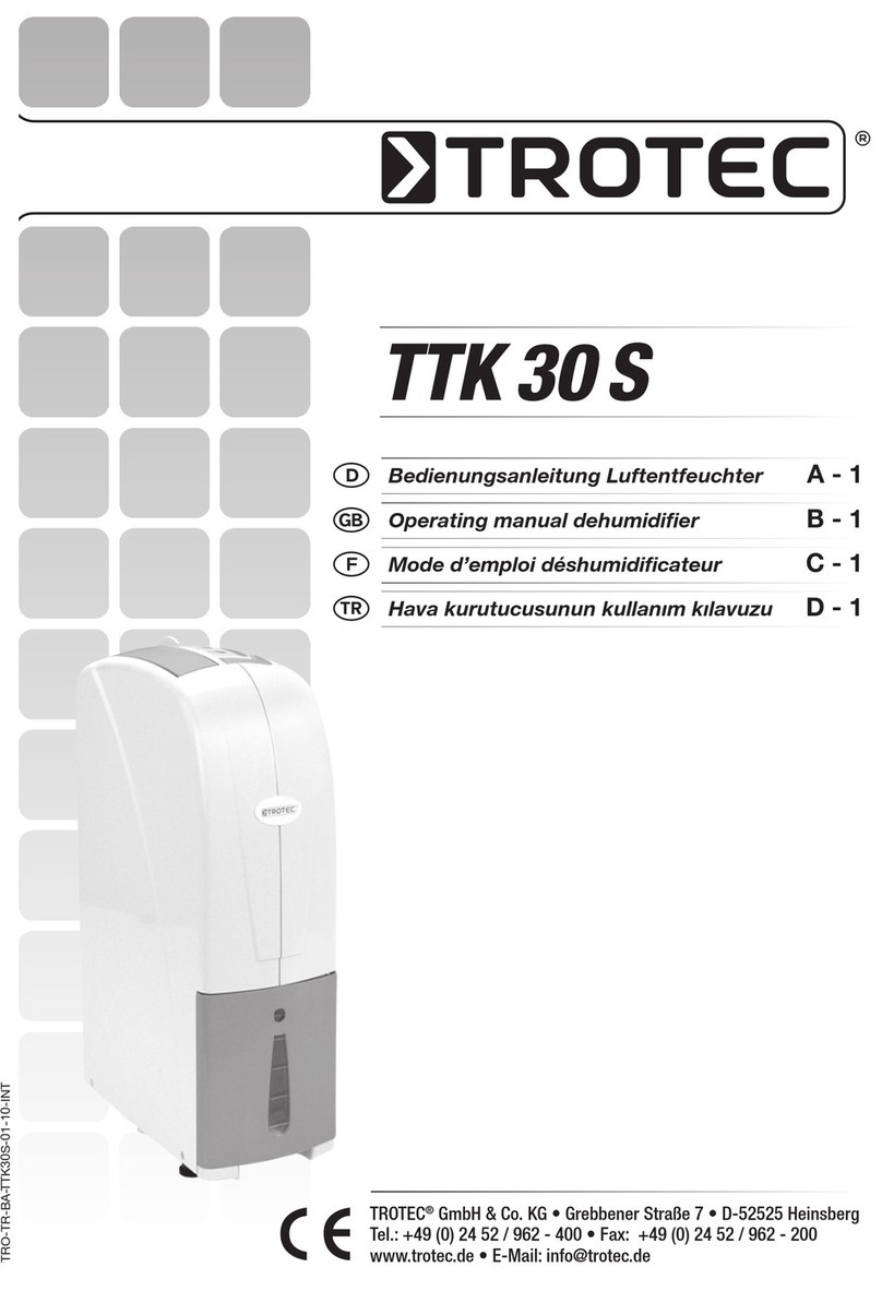 Trotec TTK 30 S operating manual