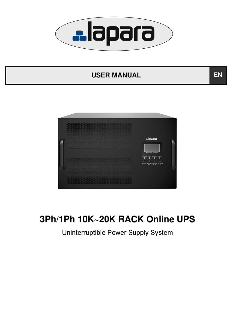 lapara 10KR user manual