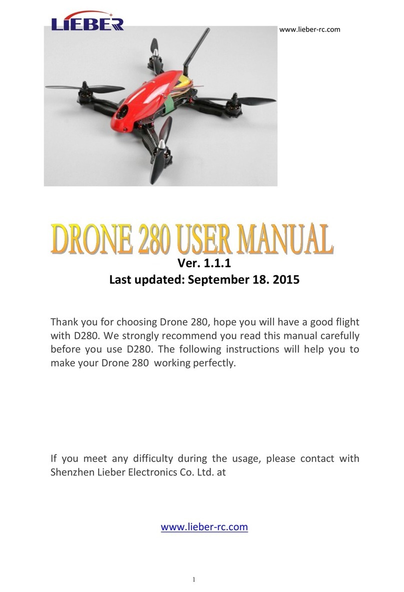 lieber Drone 280 user manual