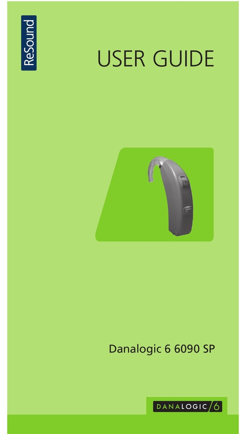ReSound Danalogic 6 6090 SP User manual