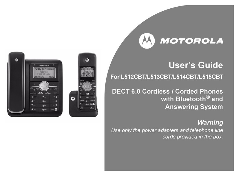 Motorola L512CBT User manual