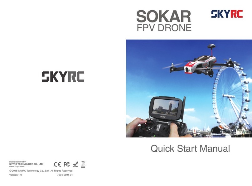 Skyrc SOKAR FPV DRONE Quick start manual