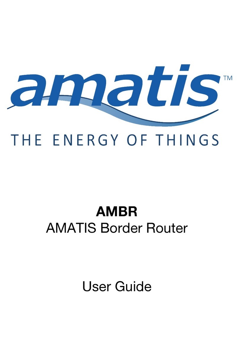 Amatis AMBR installation manual