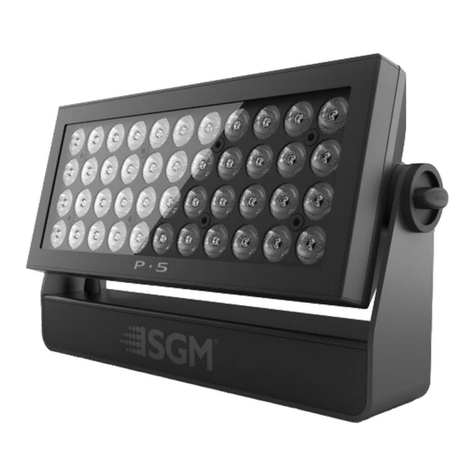 SGM P-5 Wash Light User manual