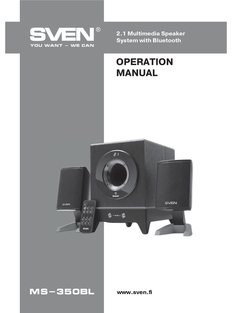 Sven MS-350BL Operation manual