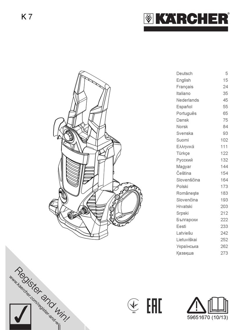 Kärcher K 7 User manual