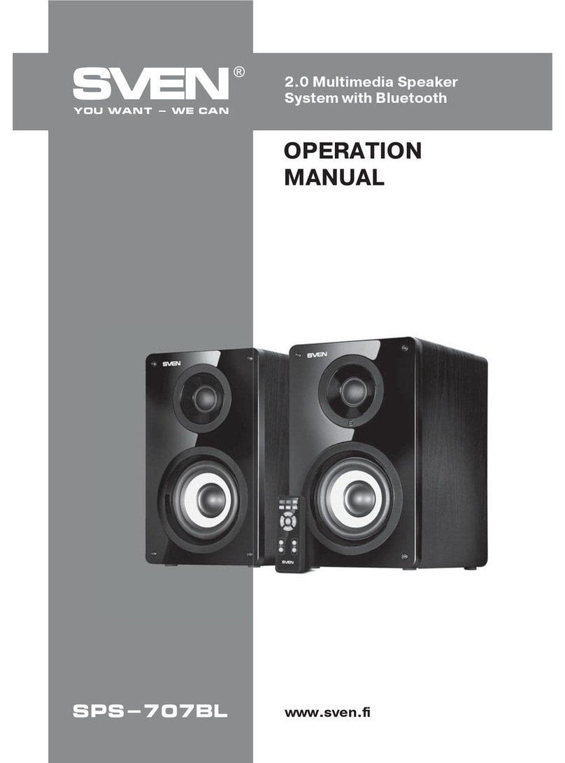 Sven SPS-707bL User manual