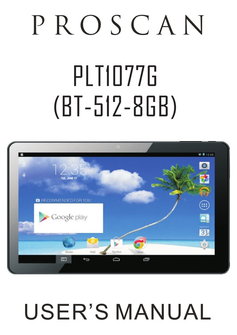 ProScan PLT1077G user manual