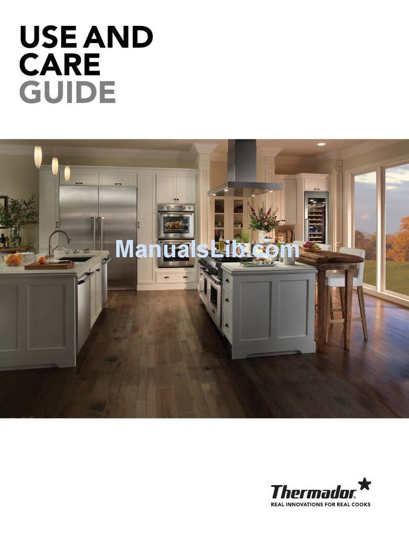 Thermador Professional POD301J User manual Thermador Professional POD301J User manual