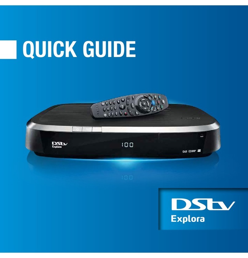DStv Explora User manual