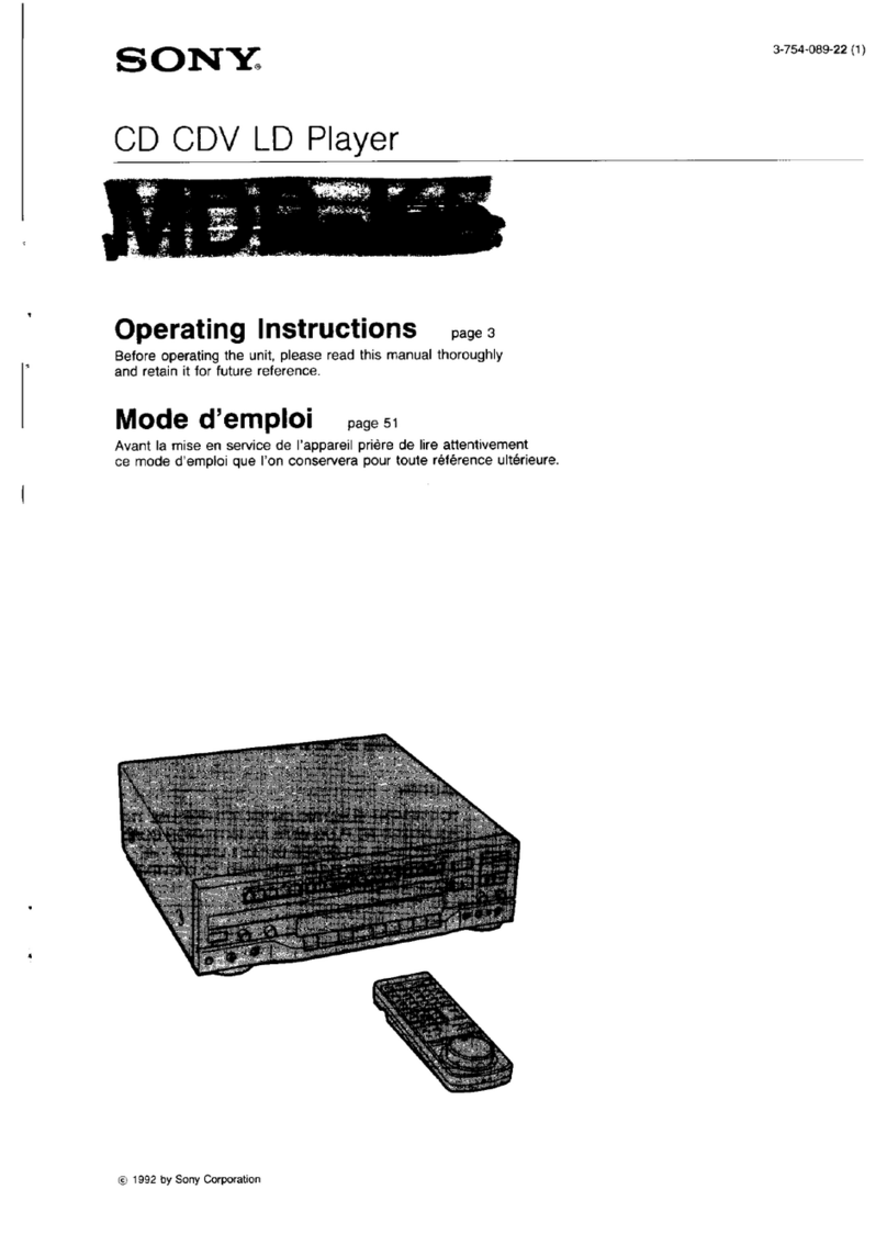 Sony MDP-K5 User manual