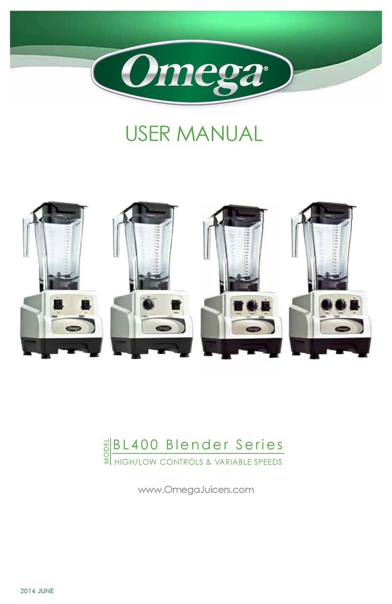Omega BL400 series User manual