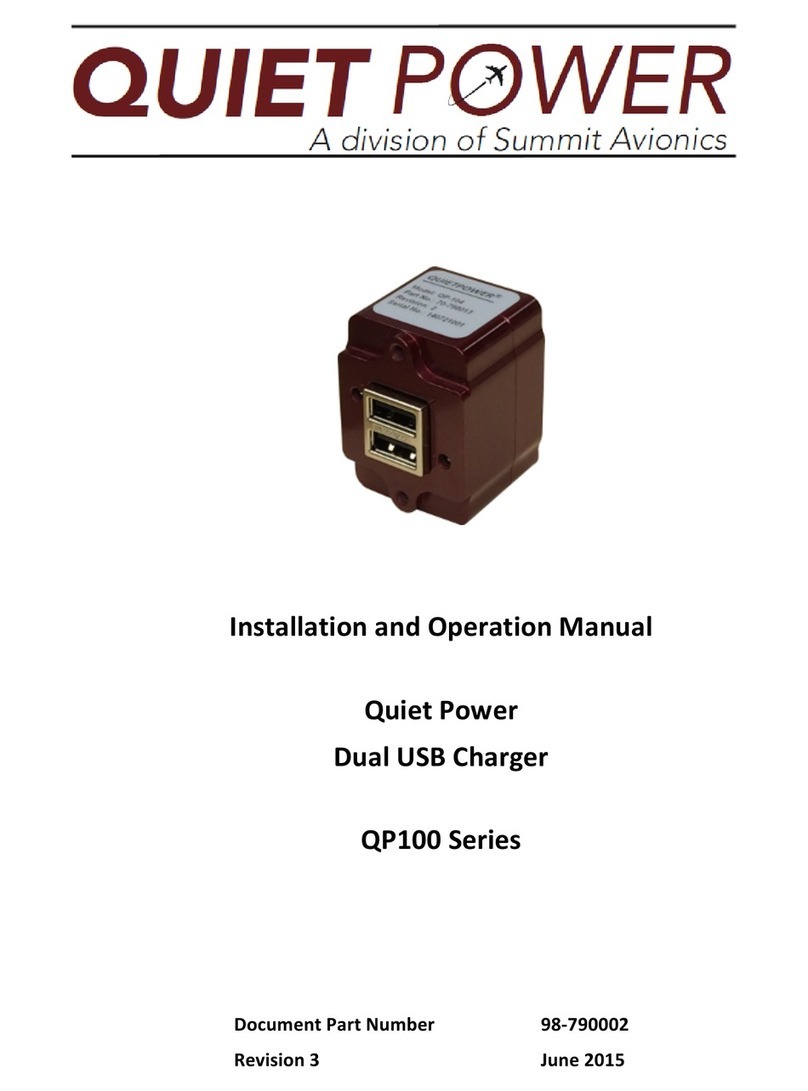 Quiet Power QP100 Series Installation and operation manual