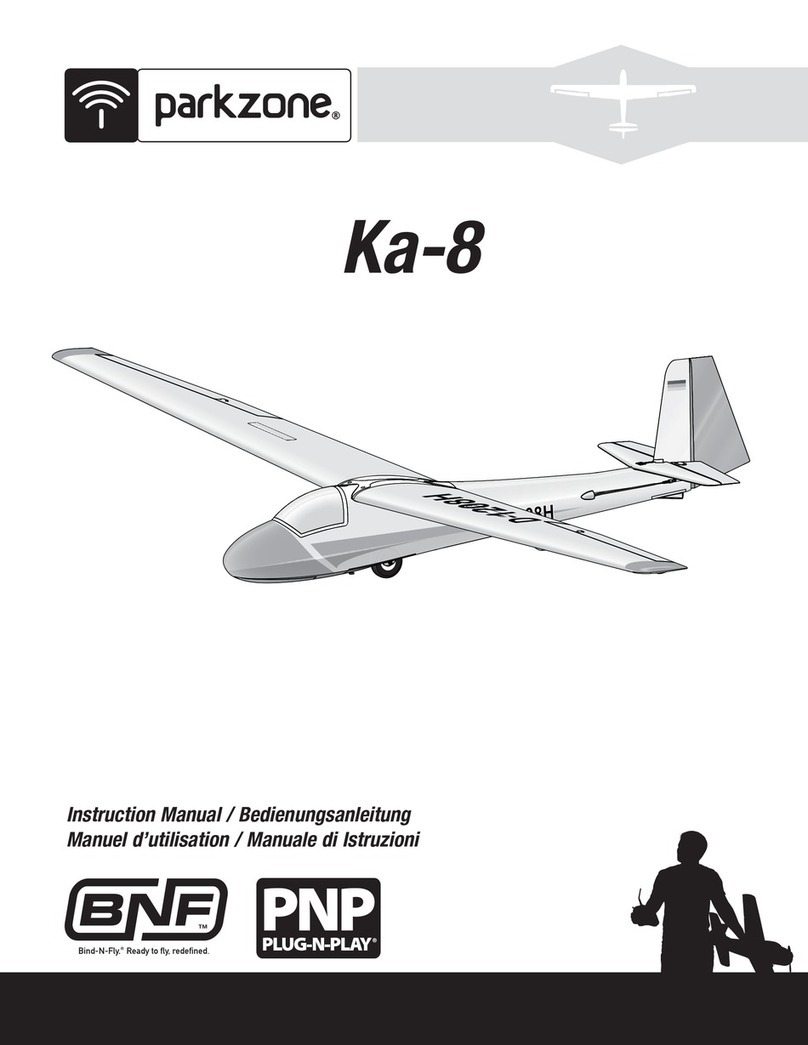 PARKZONE Ka-8 instruction manual