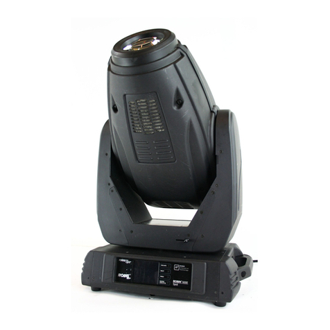 Robe Robin 600E Beam user manual