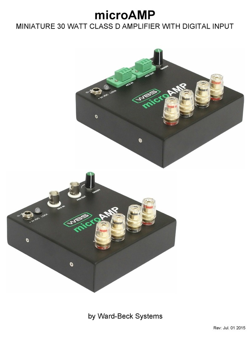 WBS microAMP Instruction guide