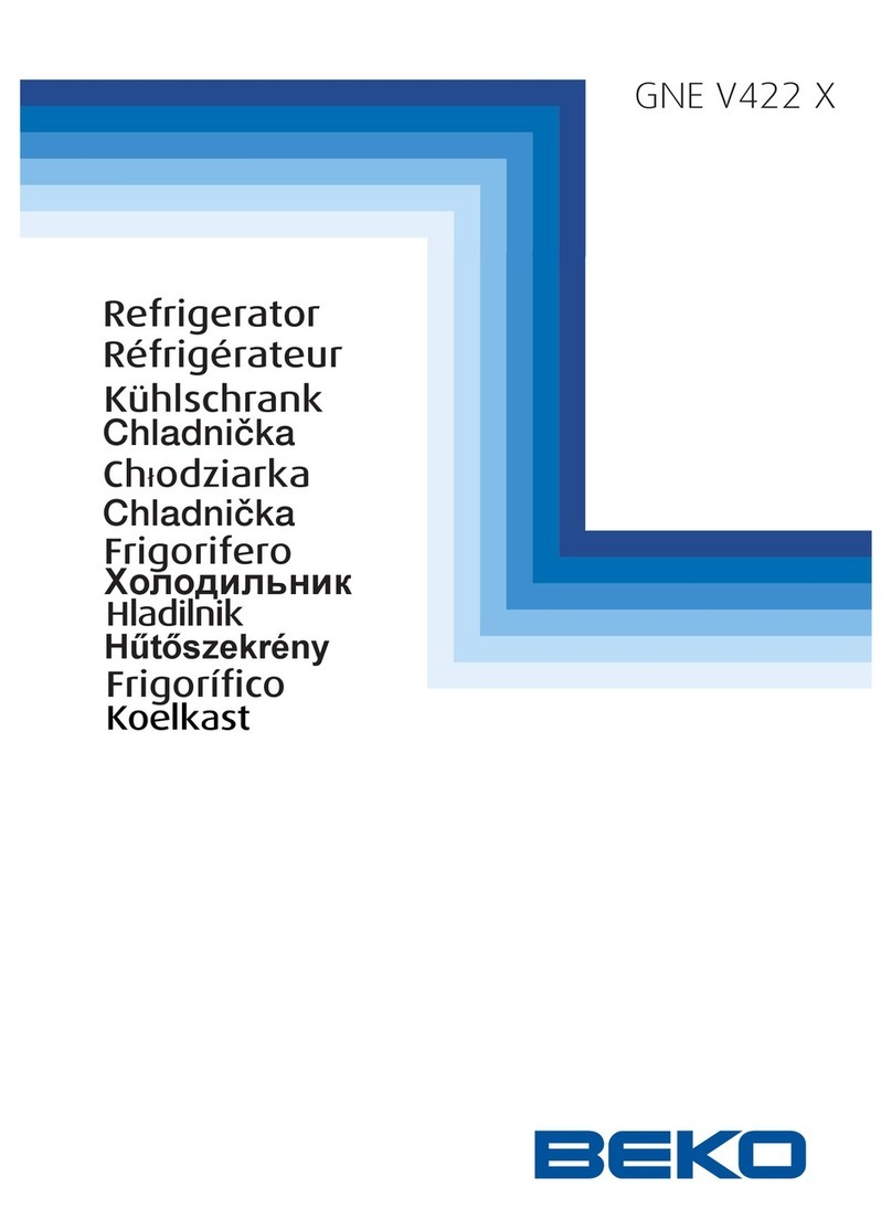 Beko GNE V422 X User manual