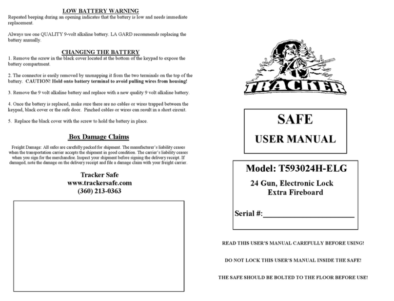 Tracker T593024H-ELG user manual