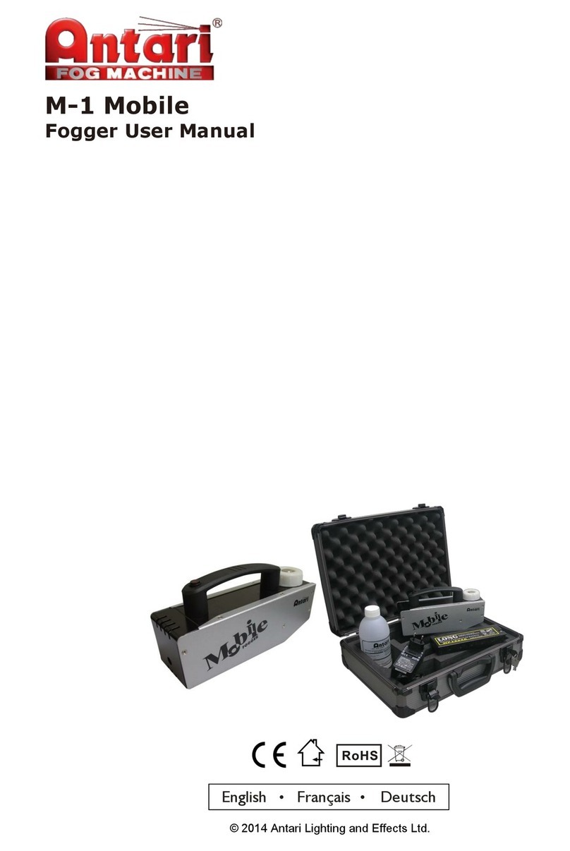 Antari M-1 user manual