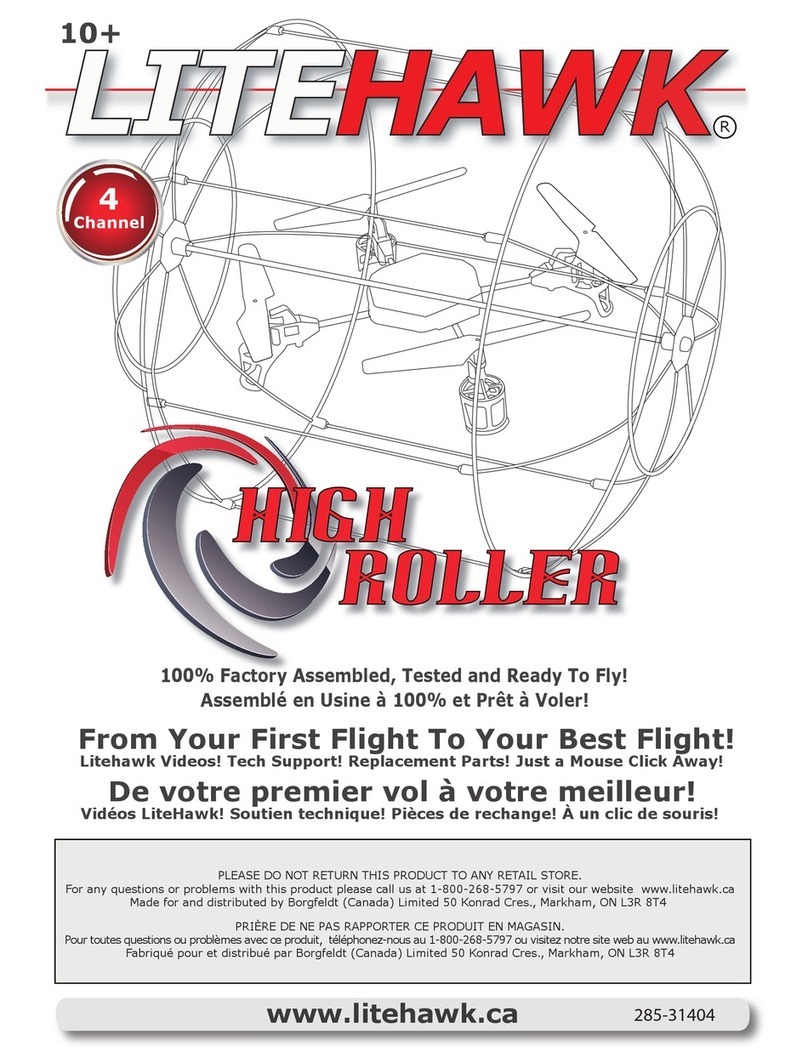 LiteHawk High Roller User manual
