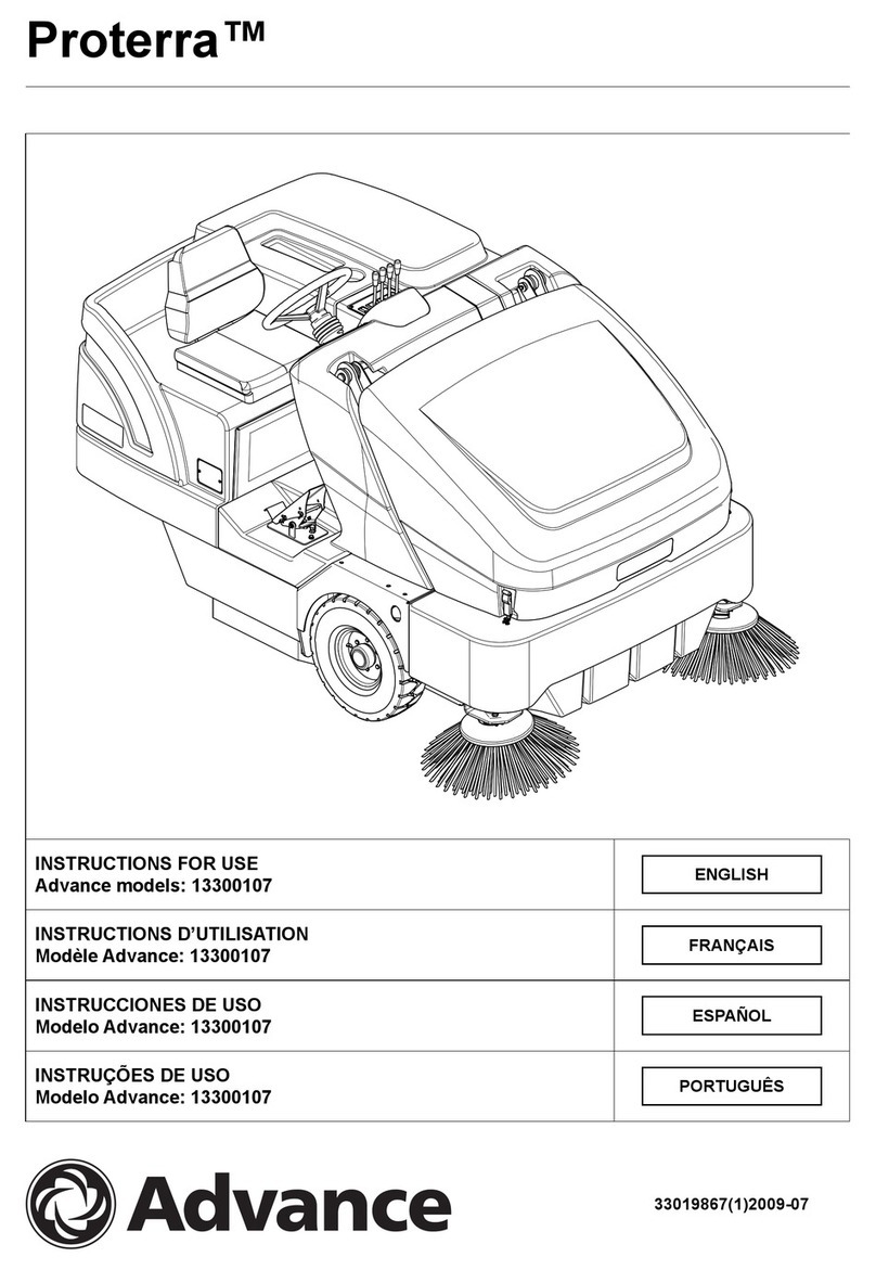 Advance acoustic Proterra 13300107 User manual