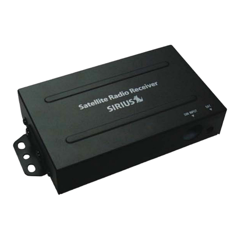 Sirius Satellite Radio JBL SIR2.5 user manual