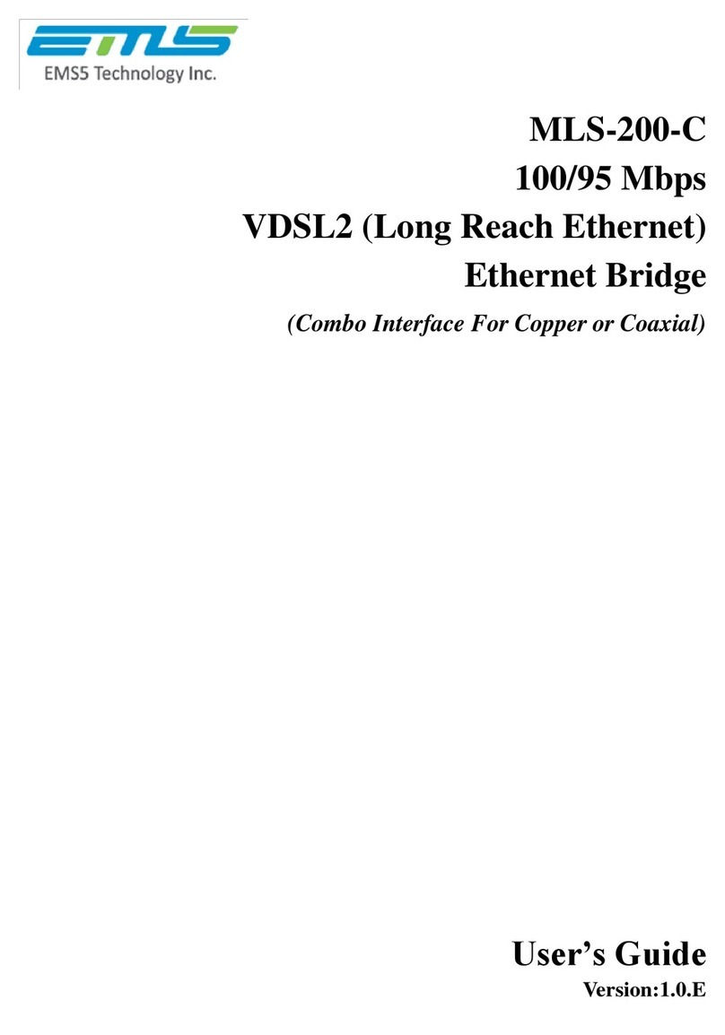 Medium Link MLS-200-C user guide Medium Link MLS-200-C user guide