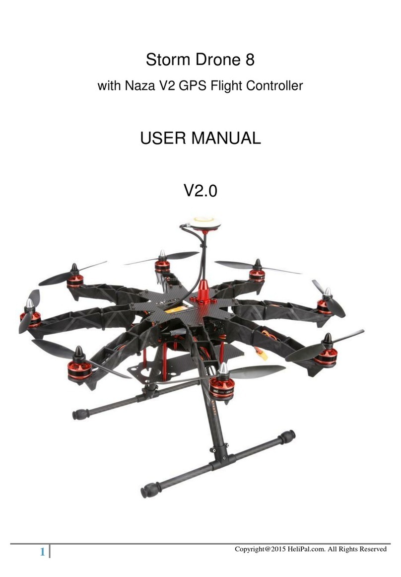 Helipal Storm Drone 8 user manual