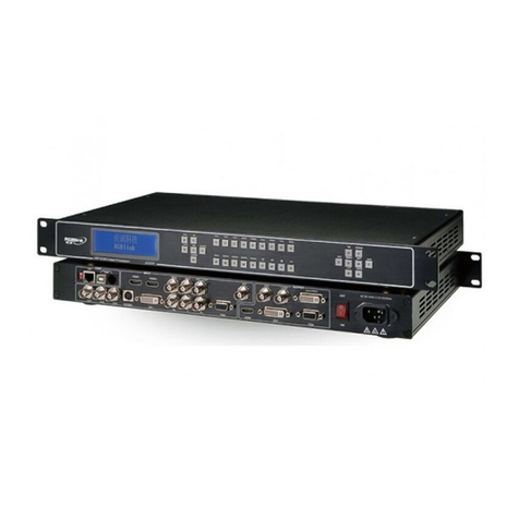 RGBlink vsp 618 User manual