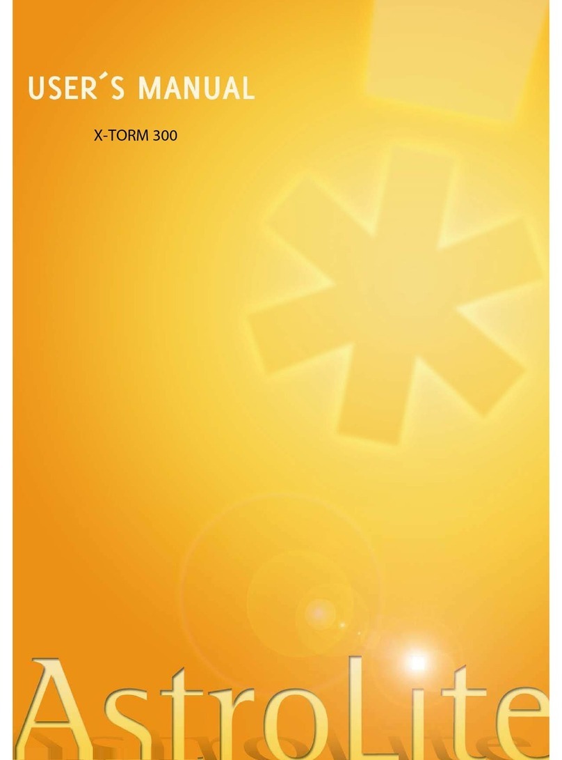 Astrolite X-TORM 300 user manual