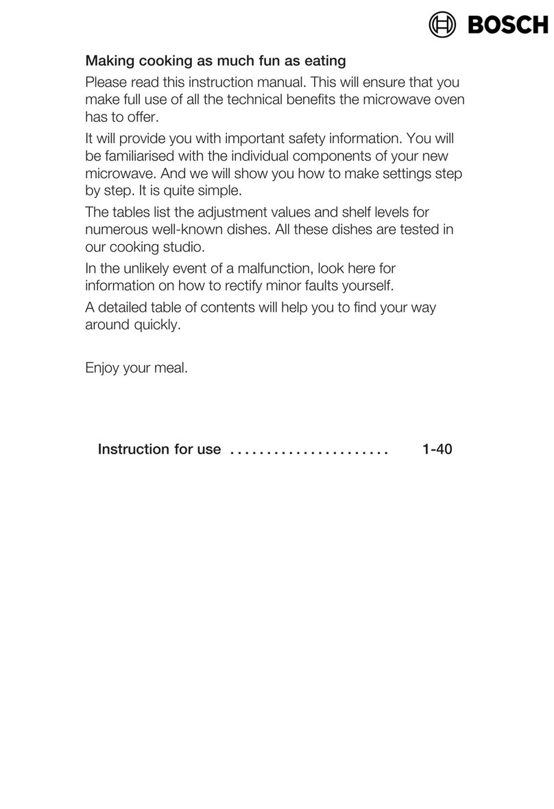Bosch HMT84G651B User manual