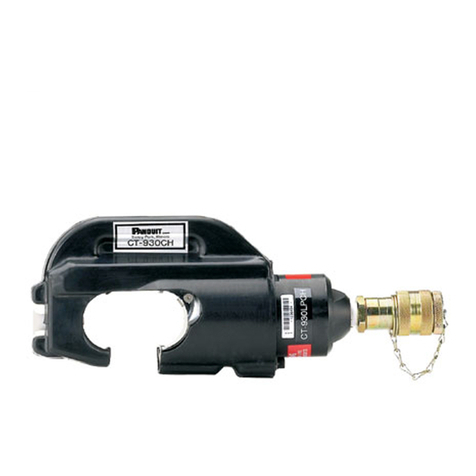 Panduit CT-930LPCH User manual Panduit CT-930LPCH User manual