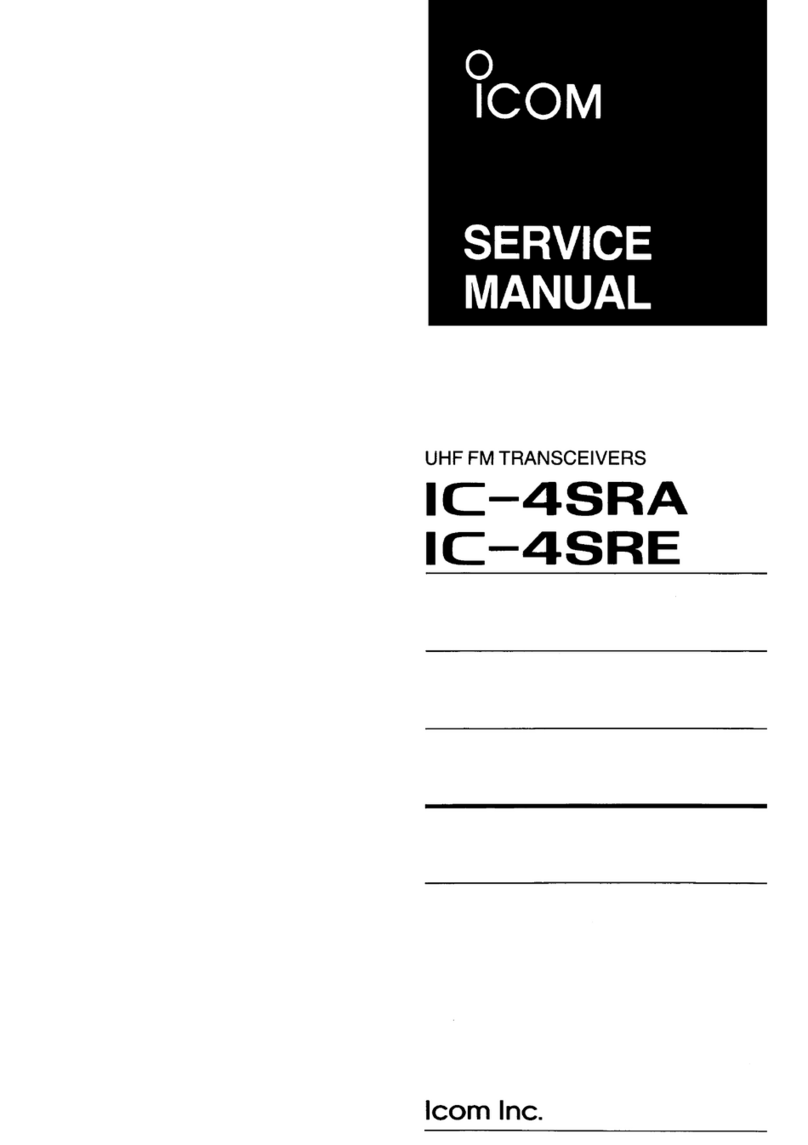 Icom IC-4SRA User manual