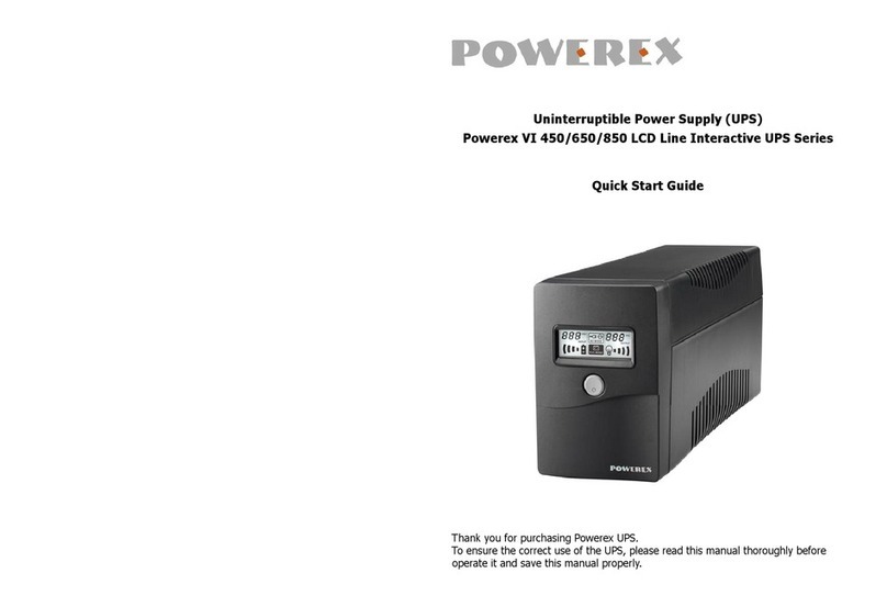 Powerex VI 450 LCD quick start guide