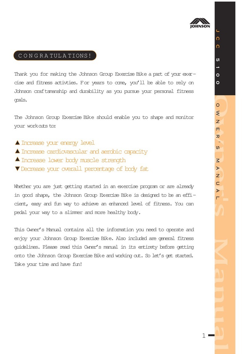 Johnson JCC 5100 owner's manual