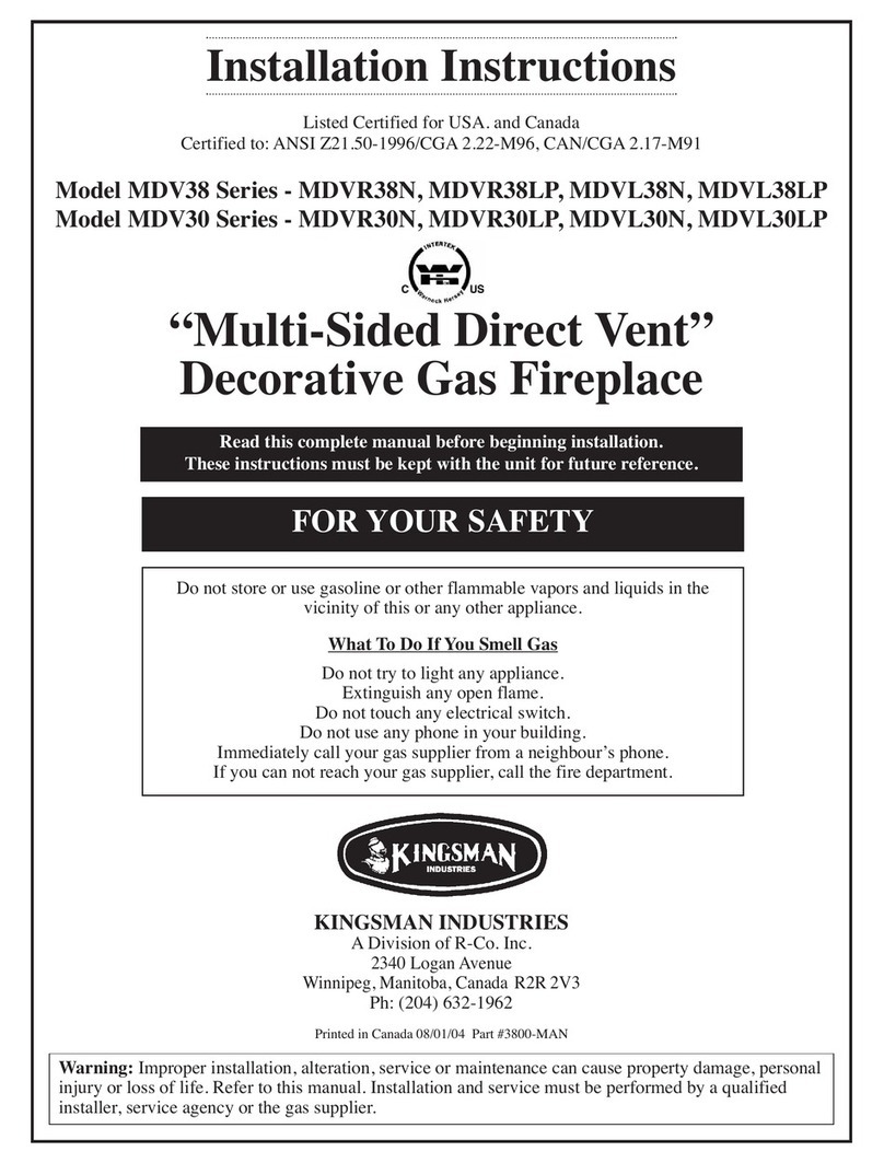 Kingsman MDVR38N User manual