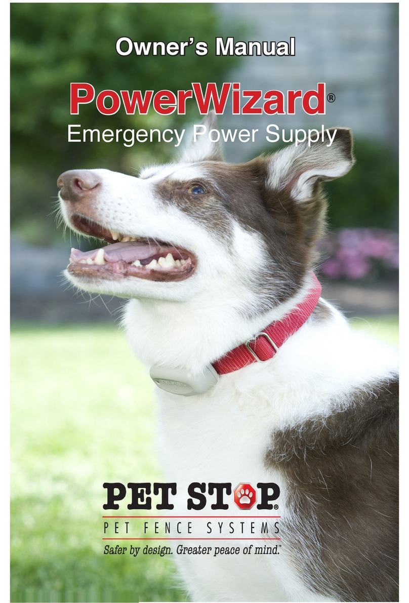 Pet Stop PowerWizard owner's manual