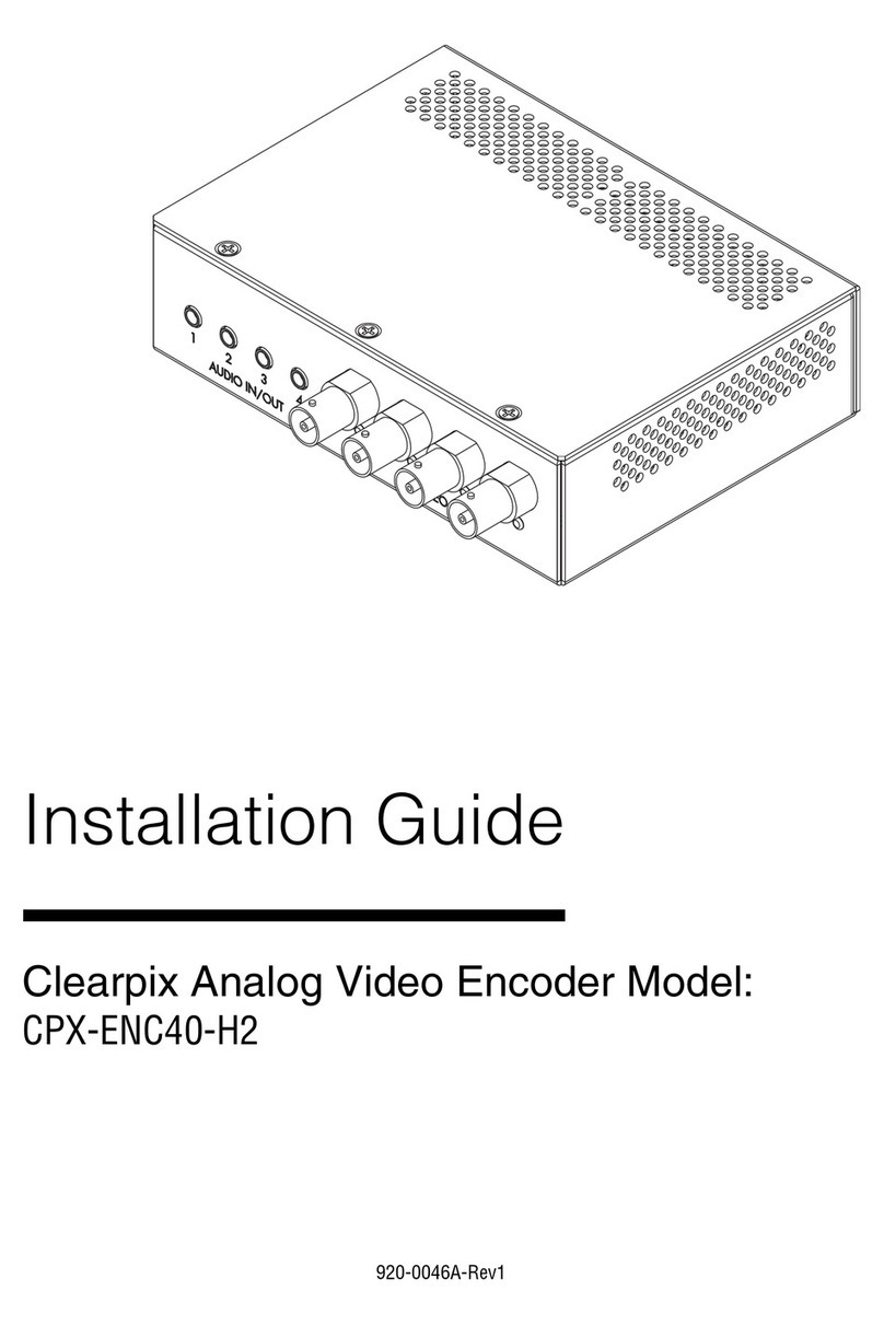 ClearPix CPX-ENC40-H2 installation guide ClearPix CPX-ENC40-H2 installation guide