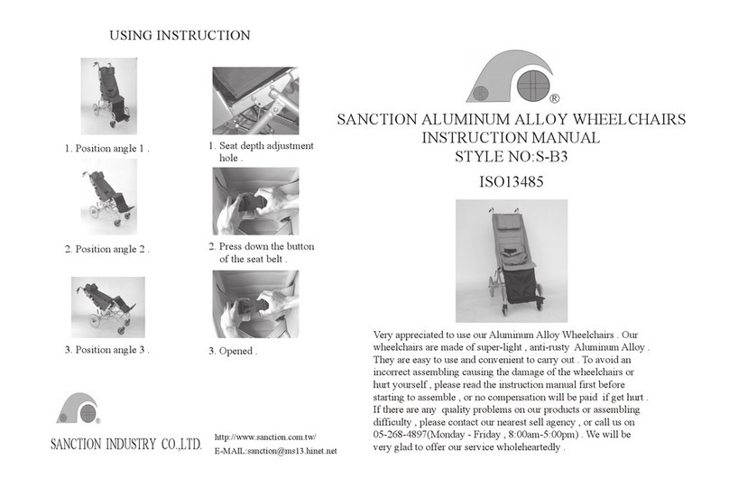 Sanction Industry S-B3 User manual