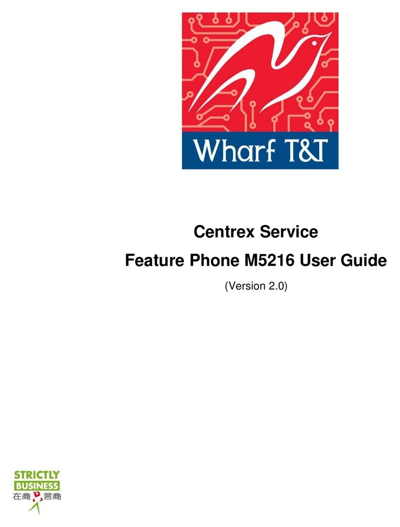 Wharf T&T M5216 user guide