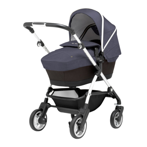 Silver Cross Wayfarer Pushchair & Carrycot User manual