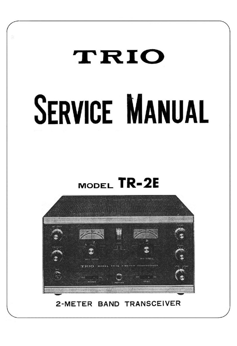 Trio TR-2E Service manual