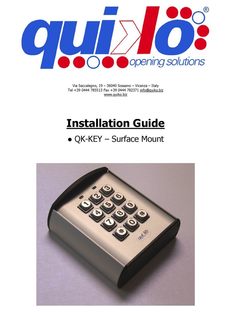 quiko QK-KEY User manual