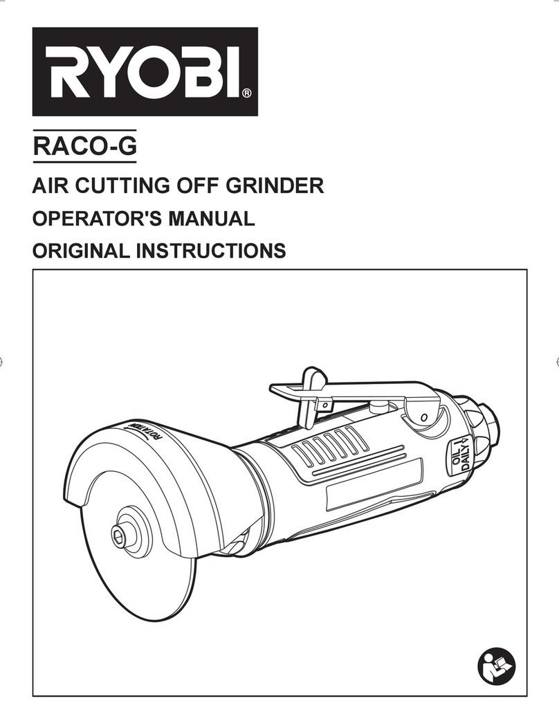 Ryobi RACO-G User manual Ryobi RACO-G User manual